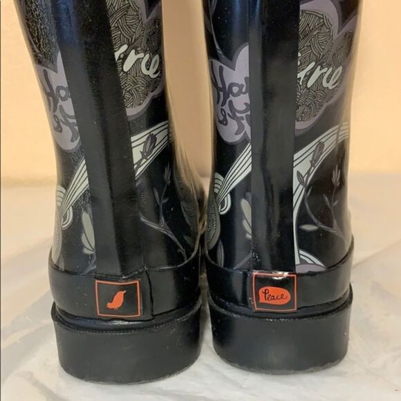 The Sak Signature Tall Rubber Rain Boots Size 6 - Picture 10 of 10